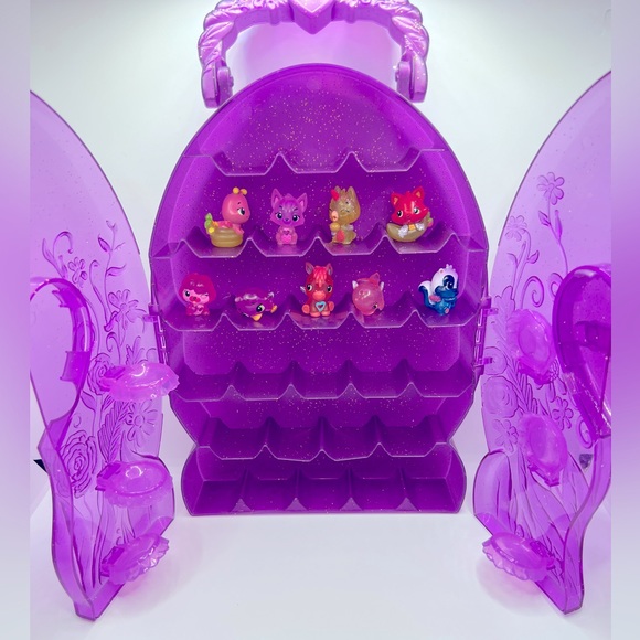 Purple Hatchimals CollEGGtibles Collector's Carrying Storage Case w/9 Figures - Picture 1 of 4